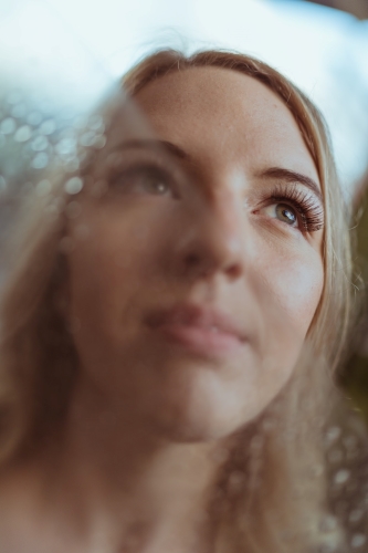 Up close and personal with Jessica's face